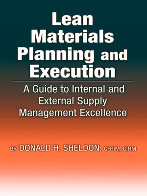 cover image of Lean Materials Planning & Execution